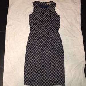 Banana Republic Pentagon Print Pencil Dress